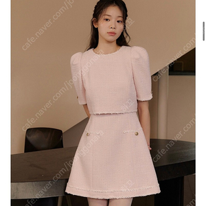 플로움 The Moon Dress - Mini(pink_xs) 팝니다