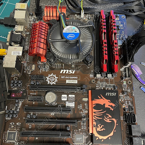 i7-4770k/H87-G43/G스킬 8X2=16램 판매