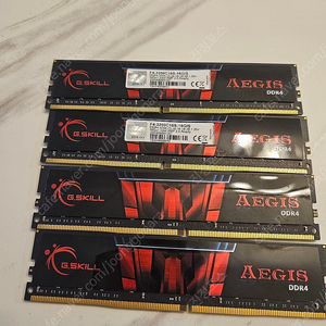 지스킬 G.SKILL DDR4-3200 CL16 AEGIS 16G X2EA