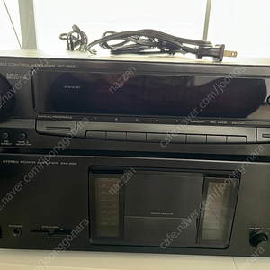 Kenwood 파워앰프 와 콘트롤 앰프, 고장품 5 casette CD Player