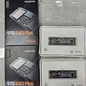 삼성 970 EVO Plus 500GB(NVMe M.2 SSD) 단순개봉