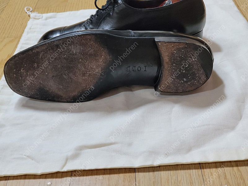 john lobb ltd 오리지널 왕실인증 존롭구두 블랙 남자구두 280 정가 천만원[벨루티구두 실바노라탄지]--2