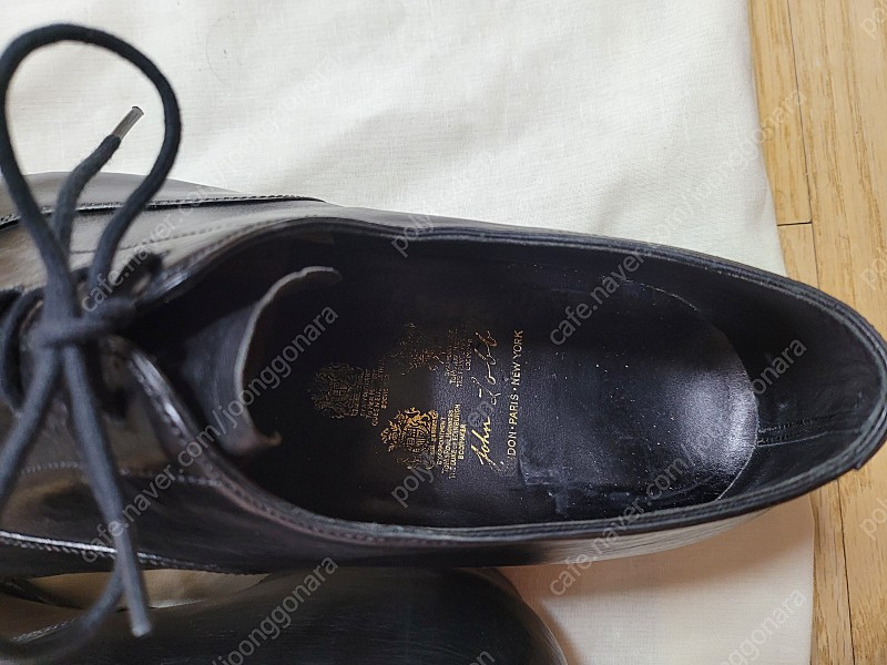 john lobb ltd 오리지널 왕실인증 존롭구두 블랙 남자구두 280 정가 천만원[벨루티구두 실바노라탄지]--3
