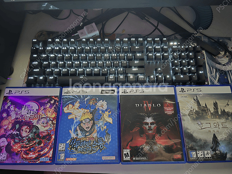 ps5 타이틀 싸게 팝니다.(귀멸의칼날, 나루토커넥션즈...--0