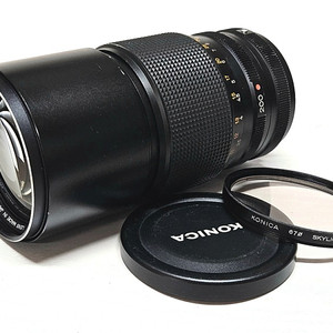 코니카 헥사논 KONICA HEXANON AR 200mm f3.5 렌즈