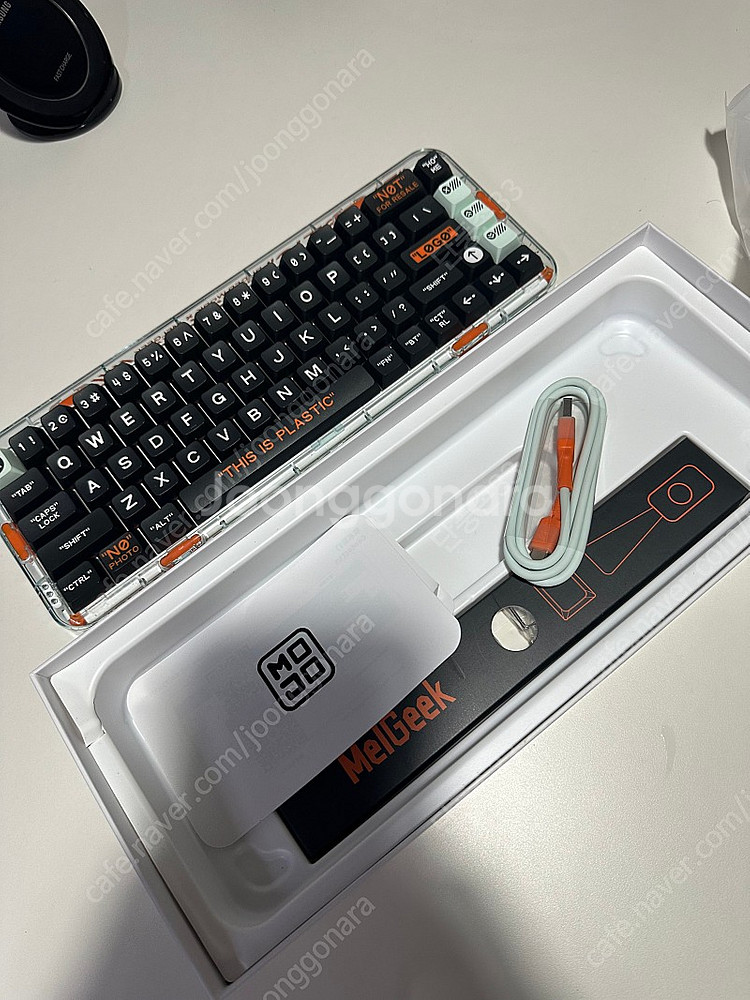 melgeek mojo68 plastic 블랙 어드밴스...--0