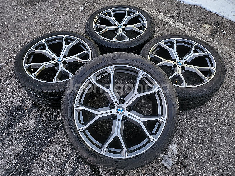 BMW X5 21인치 741M 순정 휠타이어 세트 G0...--0