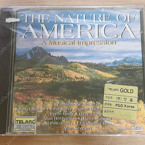 THE NATURE OF AMERICA/A MUSICAL IMPRESSION -V.A 미개봉