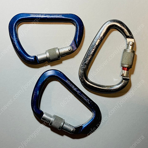 KONG PETZL 대형사이즈 카라비너 일괄 (1)