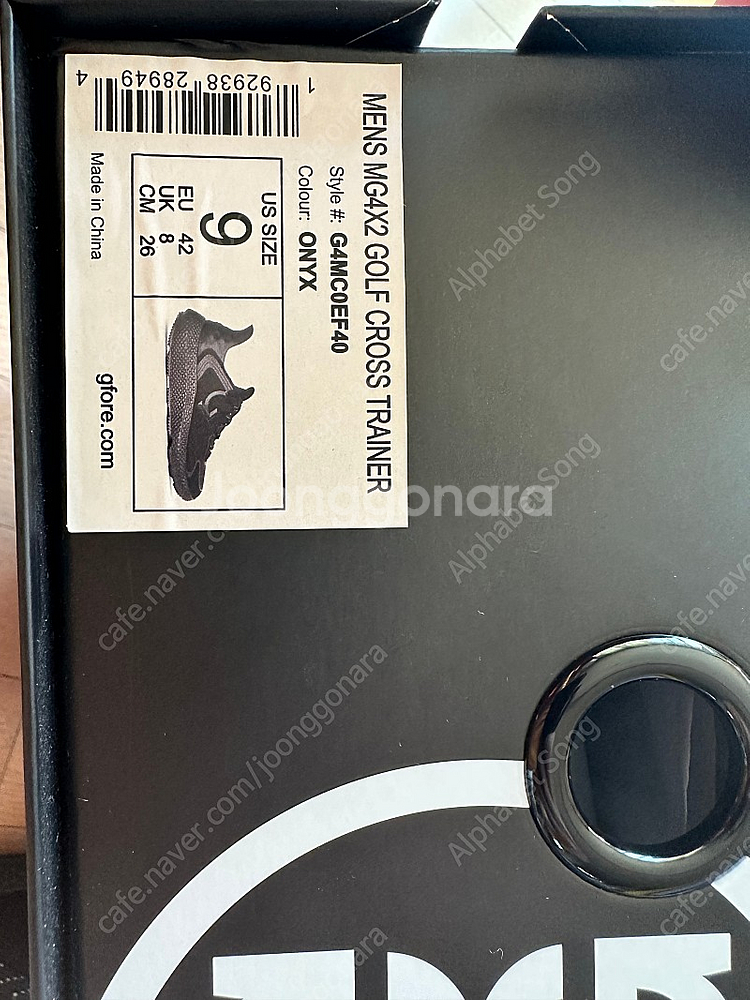 지포어 MG4X² 골프화 260--1