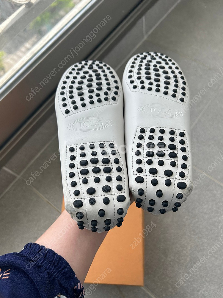 토즈 드라이빙 슈즈 36사이즈(화이트)--4