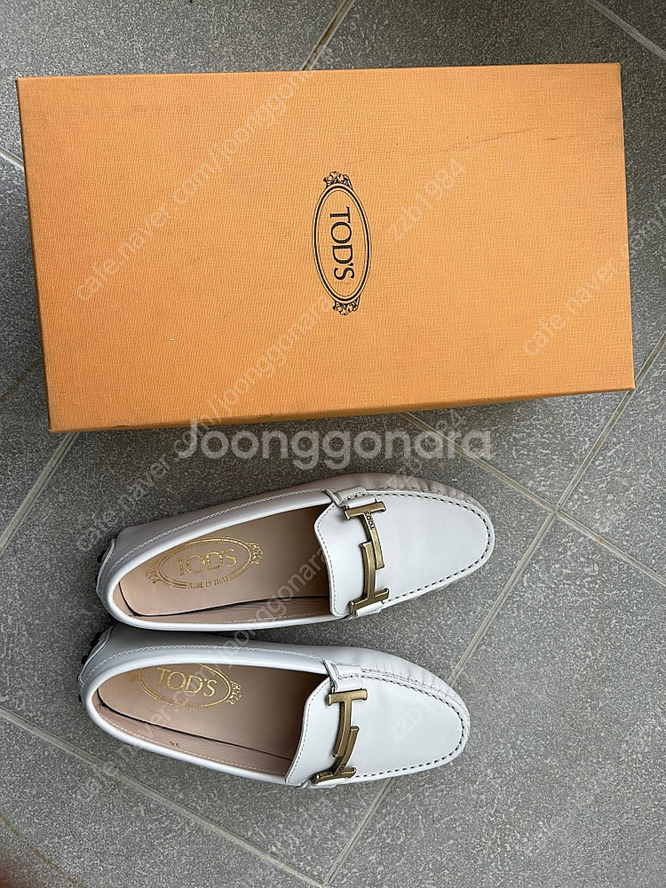 토즈 드라이빙 슈즈 36사이즈(화이트)--6