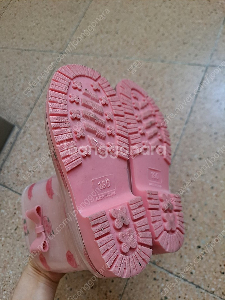 여아 크록스 180, 레인부츠 190 등--5