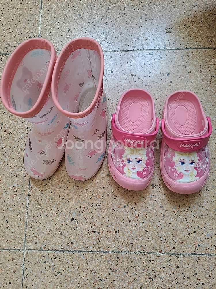 여아 크록스 180, 레인부츠 190 등--9