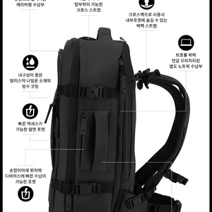 INCASE 인케이스 가방 TRACTO Duffel - Black INTR30049-BLK 판매합니다 [새상품]