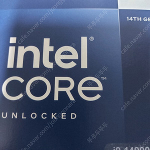 인텔 정품 i9 14900kf 랩터레이크 리프레시 미개봉 판매합니다