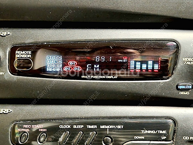 SHARP 샤프 빈티지 cd-k565 미니 컴포넌트 시스템 가격인하--1