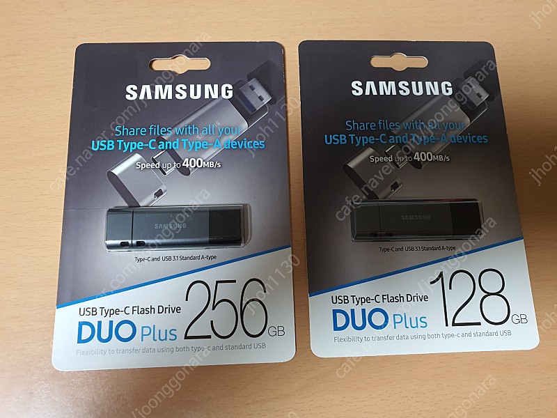 삼성 USB DUO PLUS (MUF-DB) 128BG, 256GB 미개봉 상품입니다