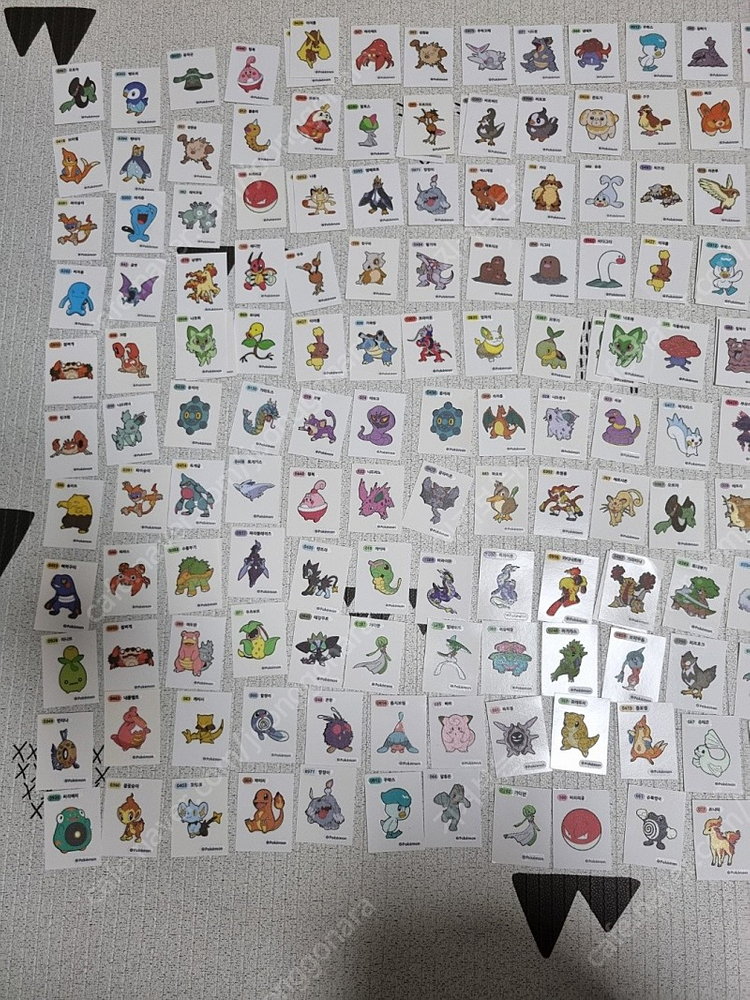 포켓몬스터 포켓몬 띠부씰 띠부실 천원씩--1