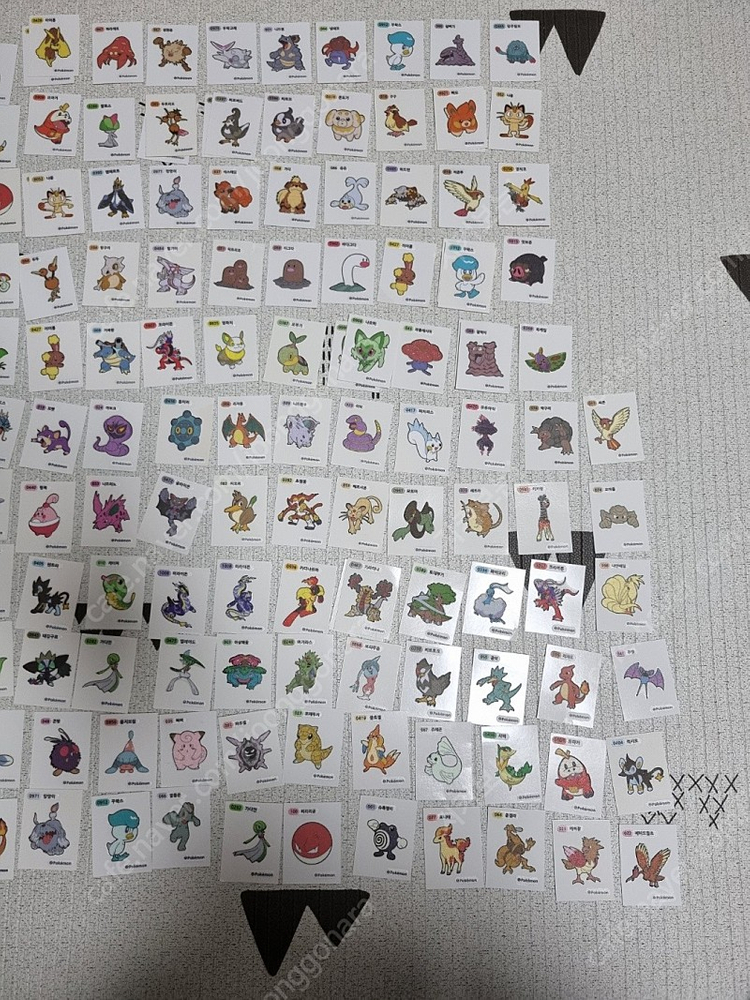 포켓몬스터 포켓몬 띠부씰 띠부실 천원씩--2