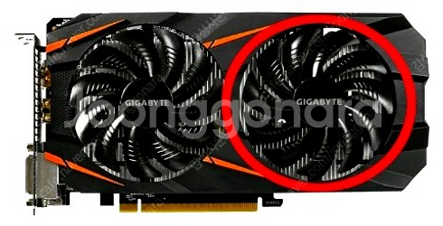 그래픽카드 팬 P106-100RX5705801060--3