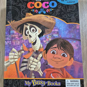 영어원서.디즈니 픽사 코코 피규어북,Coco Pixar, my busy books