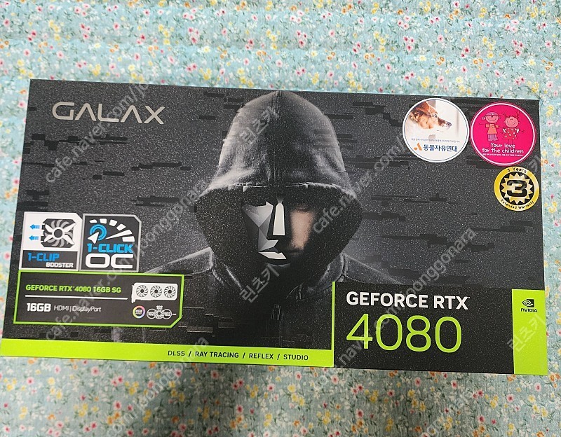 갤럭시 GALAX 지포스 RTX 4080 SG OC V2 D6X 16GB 판매