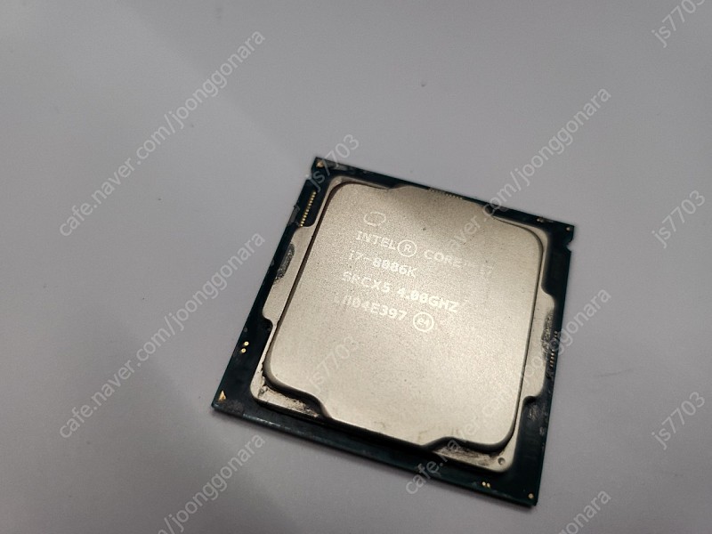 i7 8086k (8700k 고수율버전) cpu