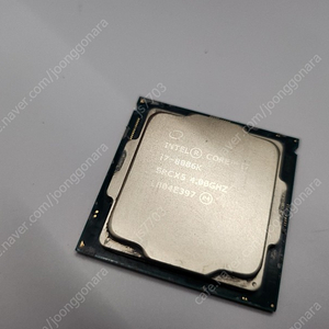 i7 8086k (8700k 고수율버전) cpu