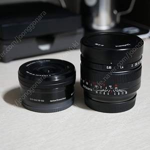 소니 selp1650 번들렌즈, 7artisan 7장인 50mm F0.95 50.95 E마운트 판매합니다.