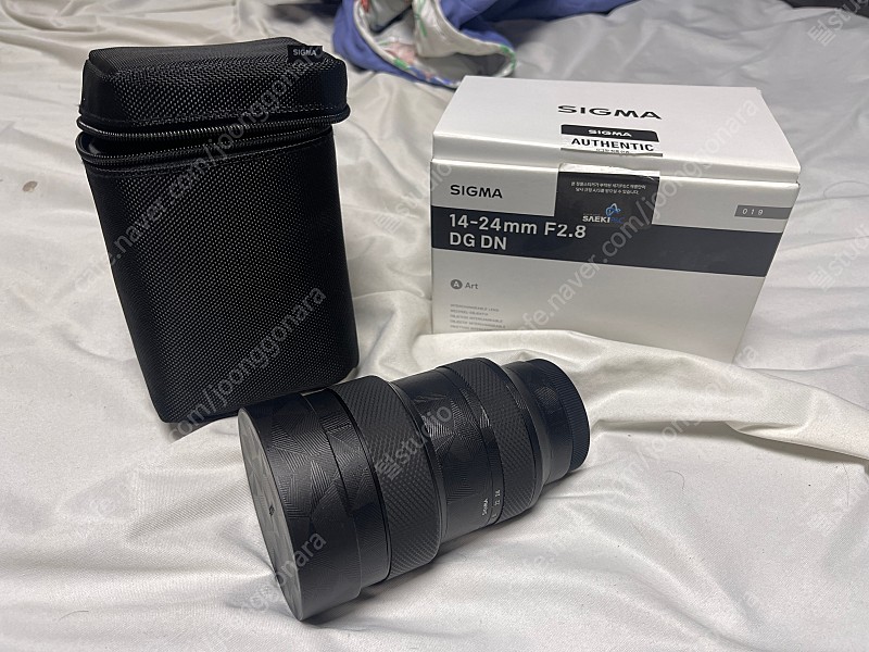 (가격인하)시그마 아트 A 14-24mm F2.8 DG DN 소니FE용 렌즈 팝니다~