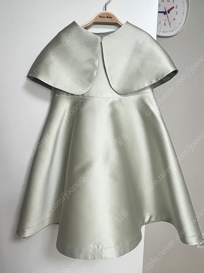 쁘띠벨 미카도 드레스(케이프 포함) 그린 L사이즈