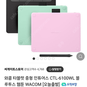 와콤 인튜어스 중형 CTL 6100