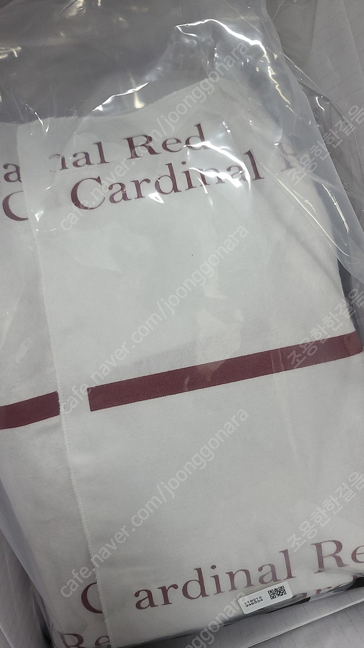 카디널레드 하우아백 블랙 은장 새제품--1
