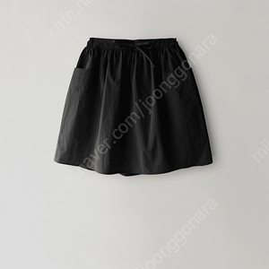 낫띵리튼 스커트 Casali flared skirt (Black)