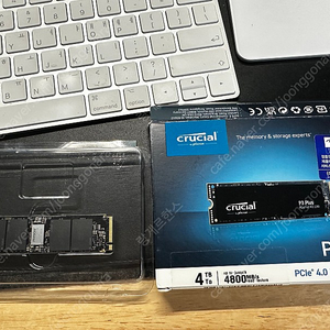 마이크론 크루셜 P3PLUS M.2 NVMe SSD 4TB