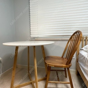 원형테이블+의자