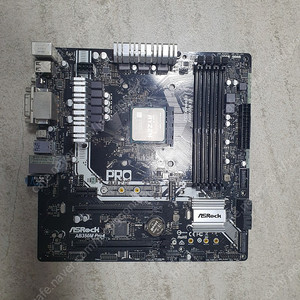 라이젠 2200g + asrock ab450m 보드(하자)