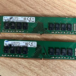 삼성 DDR4 16Gb (2400Mhz) 2장
