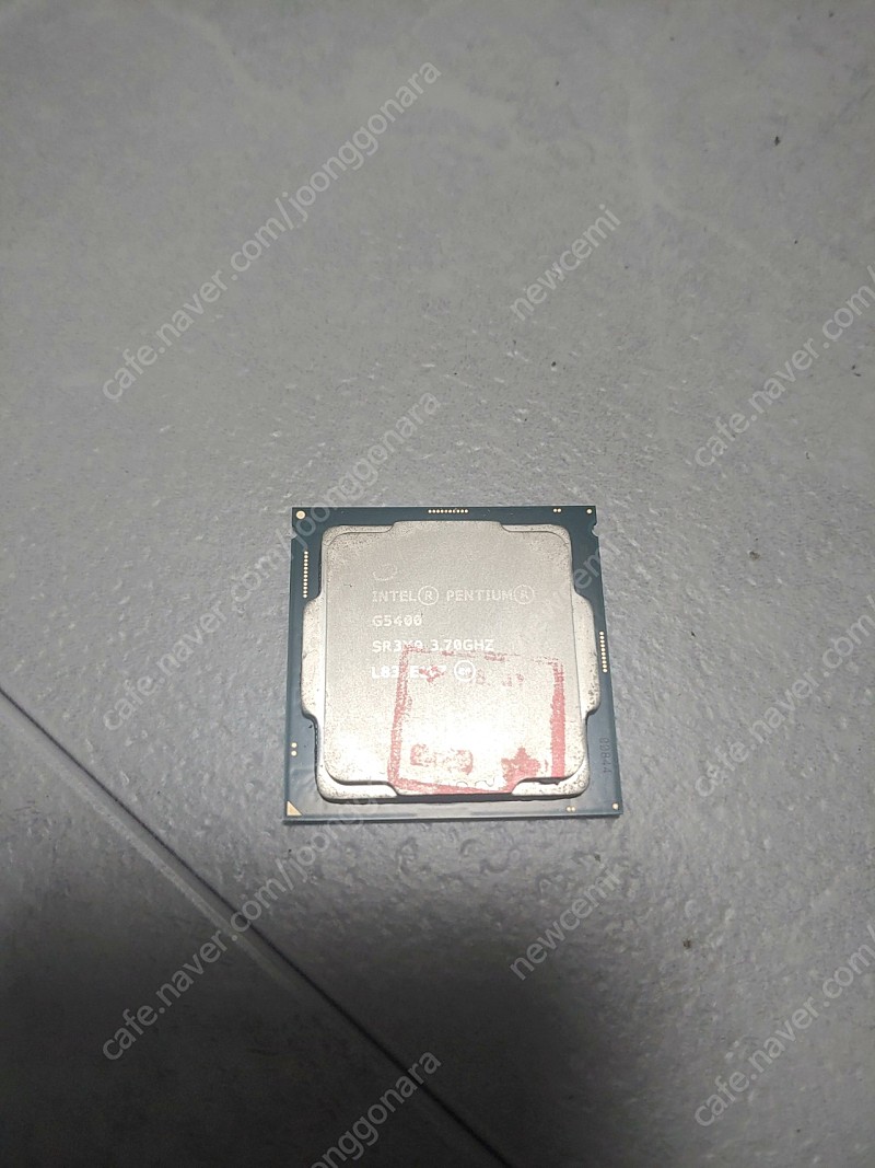 인텔 8세대 펜티엄 G5400 CPU