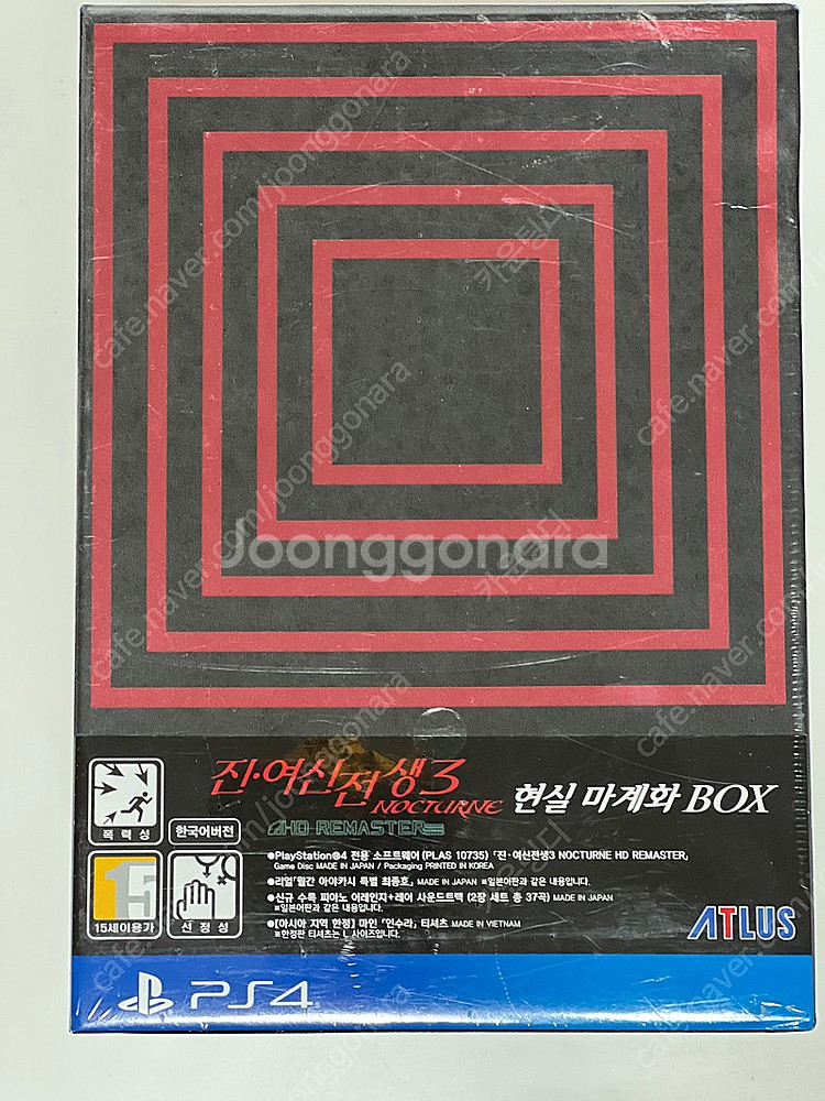 [할인]PS4 진여신전쟁3 녹턴 마계화 미개봉--0