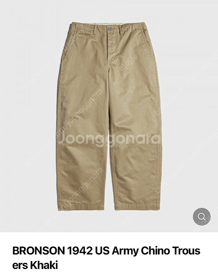 브론슨 1942 치노팬츠 30사이즈--1