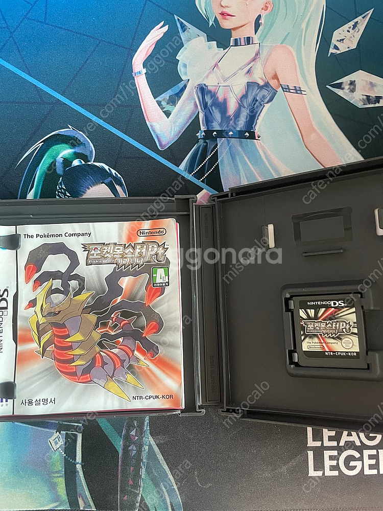 닌텐도 DS 포켓몬스터 PT 기라티나 풀곽 판매합니다--0