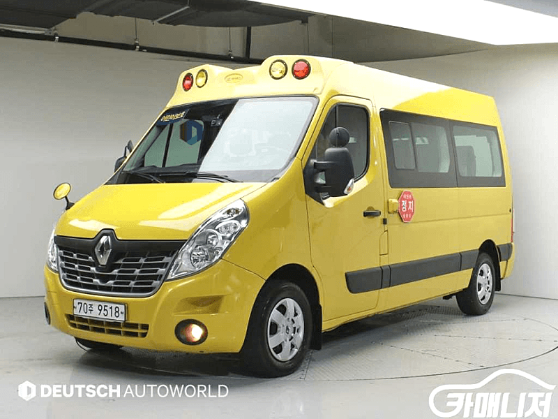 [르노코리아(삼성)]마스터 버스 어린이보호차량 (13인승) 2019 년 31,510km
