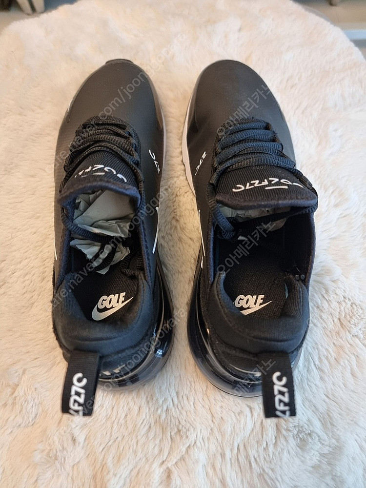 새상품 나이키 에어맥스 270G 남성 골프화 블랙 275--3