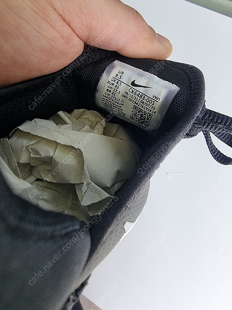 새상품 나이키 에어맥스 270G 남성 골프화 블랙 275--5