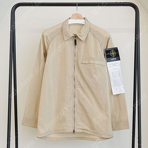 스톤아일랜드 남성 나일론메탈 페거플 오버 셔츠 자켓