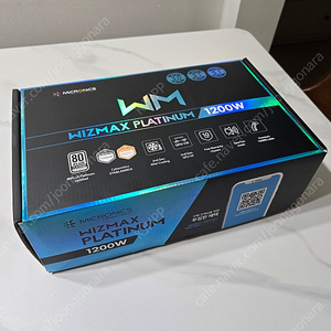 마이크로닉스 WIZMAX 1200W 80PLUS PLATINUM 풀모듈러 ATX 3.1