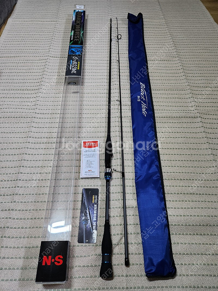 NS 다크호스 인쇼어 S-802ML 바다 루어 낚시대 ...--0