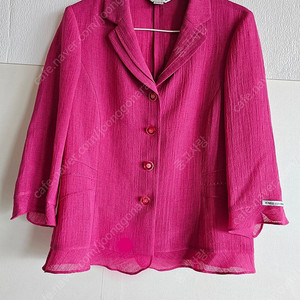 이쁜 7부 분홍 자켓